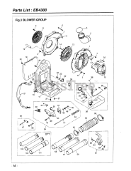 RedMax EB 4300 - RedMax Backpack Blower (1998-09)
