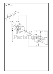 Husqvarna 323 EX - Husqvarna Handheld Edger CRANKCASE