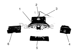 Ariens 727027 - Ariens RER & Sport Zoom Light Kit