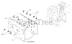 Poulan Pro PR 18530 ES (961980049-02) - Poulan Pro Snow Thrower (2012-07) CHASSIS ENGINE PULLEYS