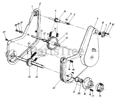 MTD 190-758-100 - MTD Tiller Attachment (1998)