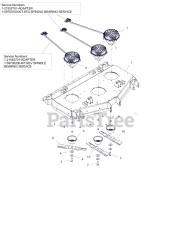 Gravely 997008 (Pro-Turn EV48 RD) - Gravely Pro-Turn 48" Zero-Turn Mower, Electric, Rear Discharge (SN: 001000 - 001999)