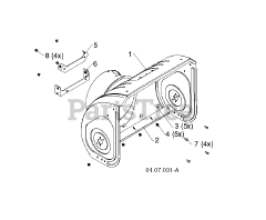 Husqvarna ST 276 EPT (961910051-00) - Husqvarna 30" Snow Blower (2011-08) AUGER HOUSING &amp; IMPELLER 7