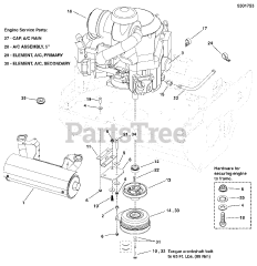 Massey Ferguson 3900 (5900597) - Massey Ferguson 61" Zero-Turn Mower, 28hp Briggs & Stratton