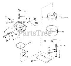 Tecumseh CA-631957A - Tecumseh Carburetor