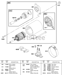 Briggs & Stratton 247437-0112-E9 - Briggs & Stratton Horizontal Engine