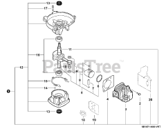 Echo TC-210 - Echo Tiller Cultivator (SN: 07001001 - 07999999)