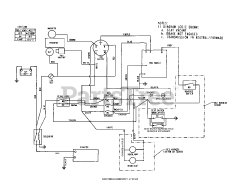 Snapper LT 23460 AWSC (7800542) - Snapper LT130 Series 46" Lawn Tractor, 23hp Wiring Schematic