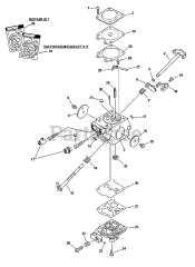 Echo CS-510 - Echo Chainsaw (SN: 03001001 - 03999999)