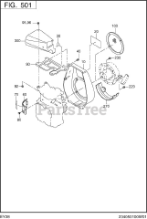 Subaru Robin EY280BS7270 (EY28) - Subaru Robin Engine 501 Cooling &amp; Starting