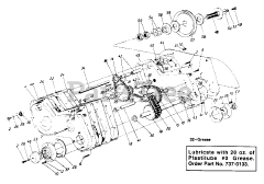 MTD 190-756-000 - MTD 28" Tiller Attachment (1993)
