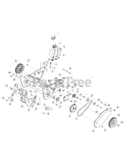 Craftsman 247.887040 (31A-2M1A799) - Craftsman Snow Thrower (2009) (Sears)