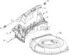 Murray 11A-B23Z758 - Murray Walk-Behind Mower (2017) Deck Assembly