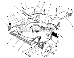 Toro 20320 - Toro Walk-Behind Mower (SN: 020000001 - 029999999) (1992)