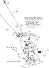 Murray 13AC26JD058 - Murray Lawn Tractor (2016) Pedals