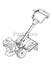 Yard Machines 21AA40M1052 - Yard Machines Tiller (2011) (Walmart)