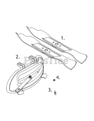 MTD 19A30006OEM - MTD 42" Mulch Kit (2012) General Assembly
