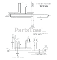 Scag SWZ48V-15FSE - Scag 48" Walk-Behind Mower, 15hp Kawasaki (SN: T8100001 - T8199999) WIRE HARNESSES - 2