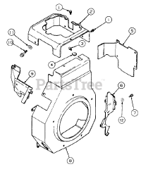 Cub Cadet 2135 (13A-214F100) - Cub Cadet Garden Tractor (SN: 326006 & Above) Blower Housing and Baffles