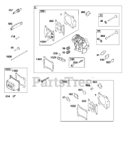 Briggs & Stratton 121S0B-0071-F1 - Briggs & Stratton Vertical Engine