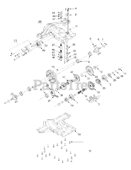 MTD 14AI808H718 - MTD Pro Garden Tractor (2004) Transmission Assembly