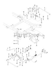 Husqvarna MZ 5424 S (967003903) - Husqvarna 54" Zero-Turn Mower (2013-07) MOWER LIFT / DECK LIFT