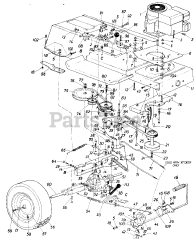 MTD 50690 (136-698-382) - MTD Lawn Tractor (1986) (Greenbrier) Parts