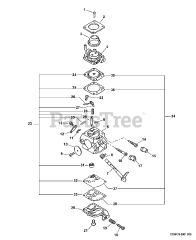 Echo PB-620 - Echo Backpack Blower (SN: P08411001001 - P08411999999)
