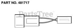 Scag SWZ-17KA - Scag Walk-Behind Mower, 17hp Kawasaki (SN: 9150001 - 9159999) Wire Harness Adapter