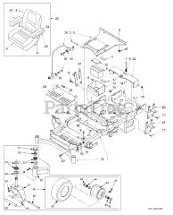 Scag STC48A-19KA - Scag Tiger Cub 48" Zero-Turn Mower, 19hp Kawasaki (SN: 7630001 - 7639999)