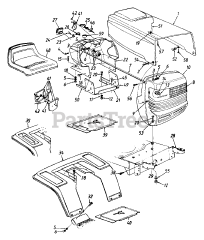Turf Power 132-657G095 - Turf Power Lawn Tractor (1992) (Cenex)