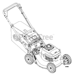 Exmark ECXKABBC21 - Exmark 21" X-Series Walk-Behind Mower, Kawasaki FJ180V, BBC (SN: 000920000 - 000999999) (2011)