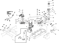 Eaton ET03624GNAX - Eaton 36kW Home Standby Generator (SN: 6004078 - 7056368) (2012) Fuel System 2.4L 36KW Turbo (0H7579)