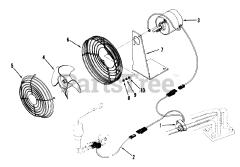 Toro 84125 - Toro Transmission Fan Kit for D-Series Tractor (1979)