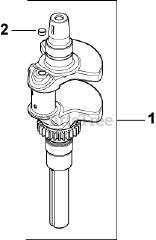 Kohler CV22-75521 - Kohler Command PRO Engine, Made for Ariens, 23hp, 17.2kW Crankshaft 1-24-5
