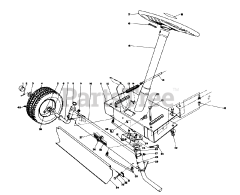 Toro 56080 - Toro 25" Whirlwind Premium Riding Mower (SN: 000000001 - 000999999) (1980)