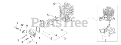 Swisher E 3000 - Swisher Edger Cylinder, Intake