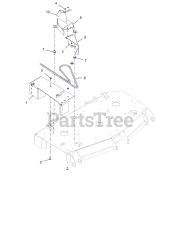 Gravely 892055 - Gravely Rear 3-Bag Bagger for Pro-Turn 300/500/600 (SN: 000101 & Above)