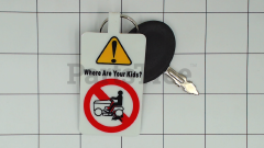 MTD 625-05002 Ignition Key, Black - image 2