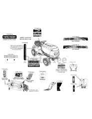Yard-Man 13A2785S001 - Yard-Man Lawn Tractor (2014)