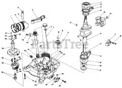 Toro 55-7800 - Toro Replacement Engine, Kawasaki Crankcase Assembly (continued)(kawasaki Model Fb460v Type Ds08)