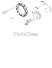 Briggs & Stratton 25V336-0018-F1 - Briggs & Stratton Horizontal Engine