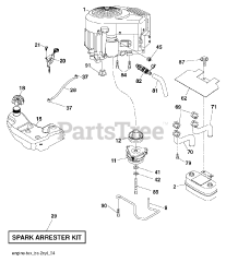 Poulan Pro PP 22V48 (960480077-00) - Poulan Pro Lawn Tractor (2013-12)