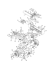 MTD 24BF550M006 - MTD Log Splitter (2010) General Assembly