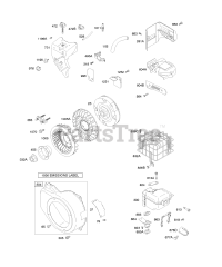 Briggs & Stratton 15B194-0110-E1 - Briggs & Stratton Horizontal Engine