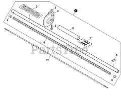 Echo HCA-266 - Echo Articulating Hedge Trimmer (SN: T43213001001