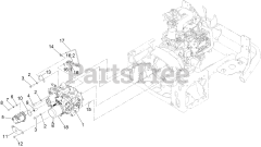 Toro 72028 (7500-D) - Toro 60" Z Master Zero-Turn Mower, Rear-Discharge Deck (SN: 416262337 - 416288793) Transmission Assembly