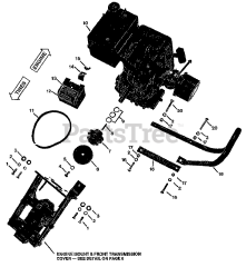 Troy-Bilt 50126 - Troy-Bilt Junior I Rear-Tine Tiller (SN: M1274 - M8203)