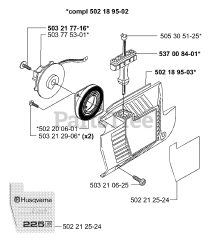 Husqvarna 225 E - Husqvarna Handheld Edger (2000-10) Starter Assy.