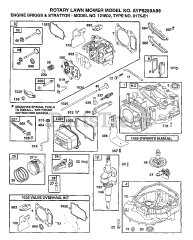 Electrolux/AYP 5269 A99 - Electrolux/AYP Walk-Behind Mower (1999)
